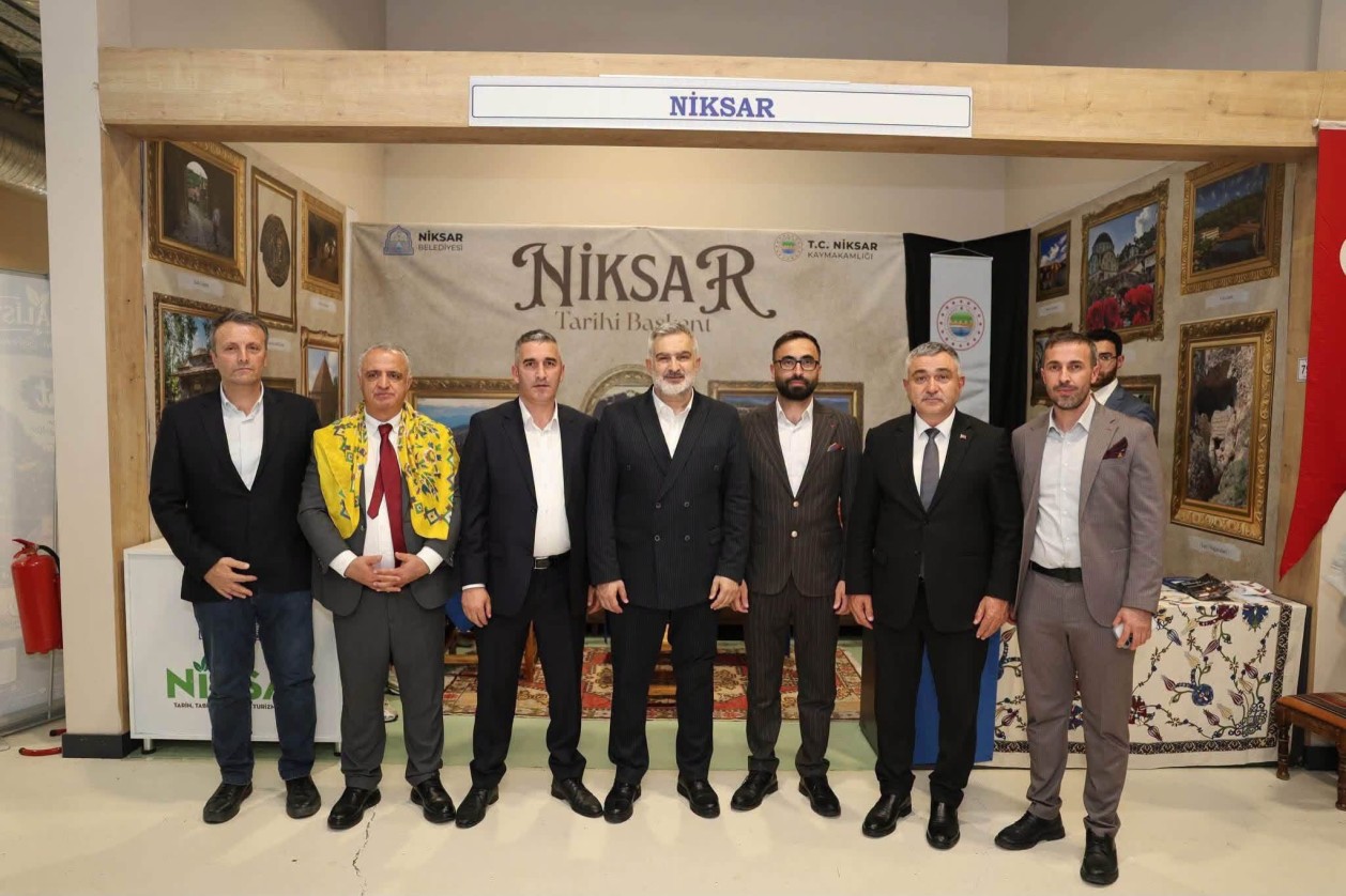 İstanbul Atatürk Havalimanı’nda düzenlenen 7. Tokat Tanıtım Günleri ka...