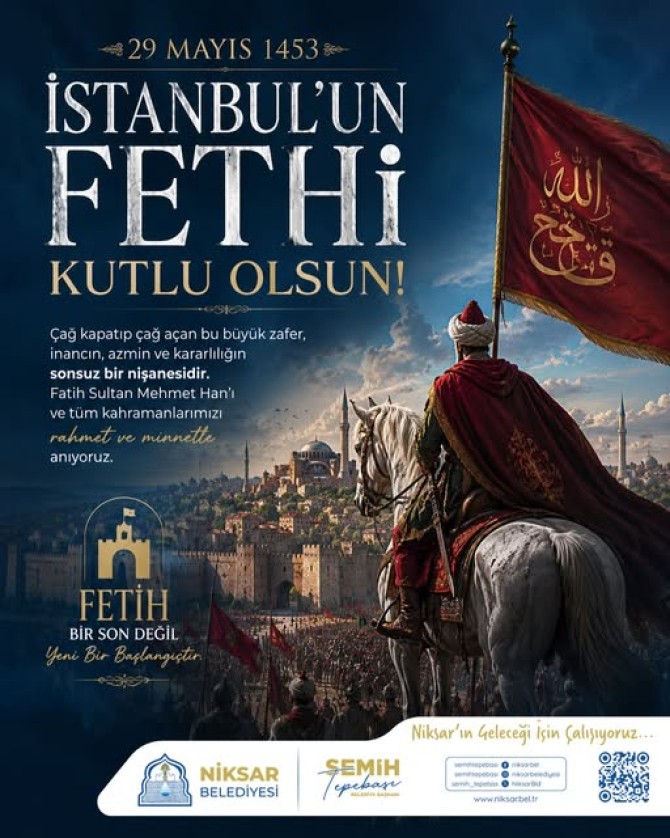 Aziz milletimizin tarihindeki en büyük zaferlerden biri olan İstanbul’...