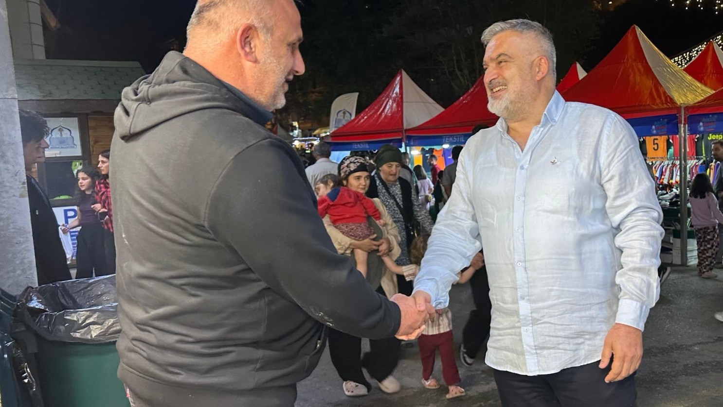 Başkanımız Festival Alanında Hemşehrilerimizle Buluştu 🎉