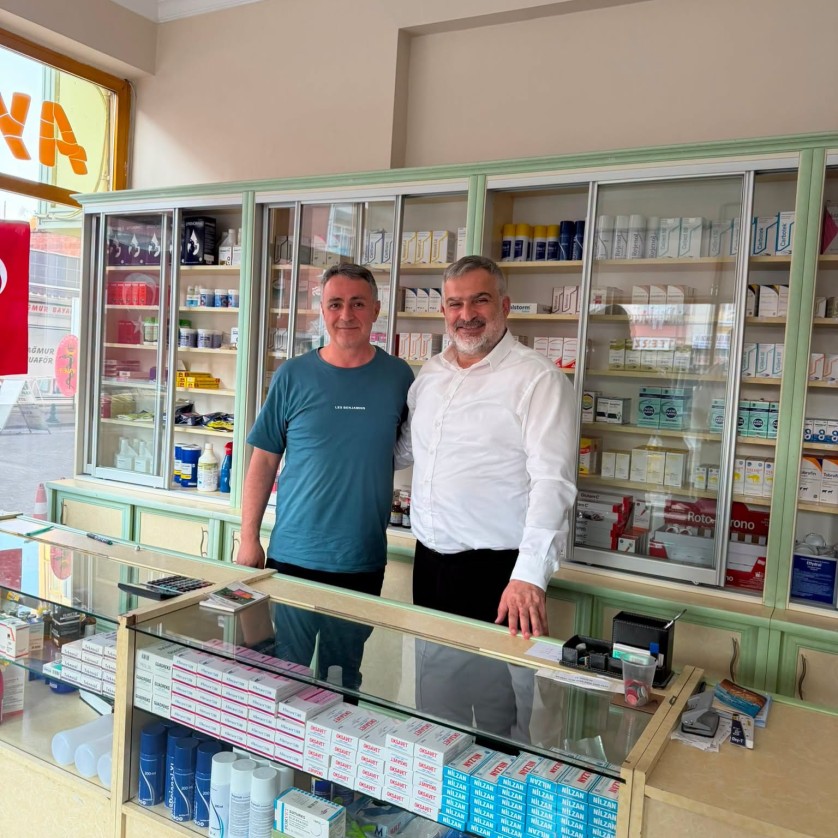 Belediye Başkanımız Sayın Semih Tepebaşı, AK Parti Turhal İlçe Başkanı...