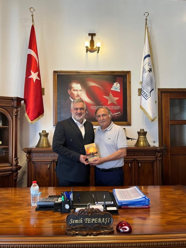 Emekli öğretmen, Niksarlı hemşehrimiz Faruk Yücer, Belediye Başkanımız...