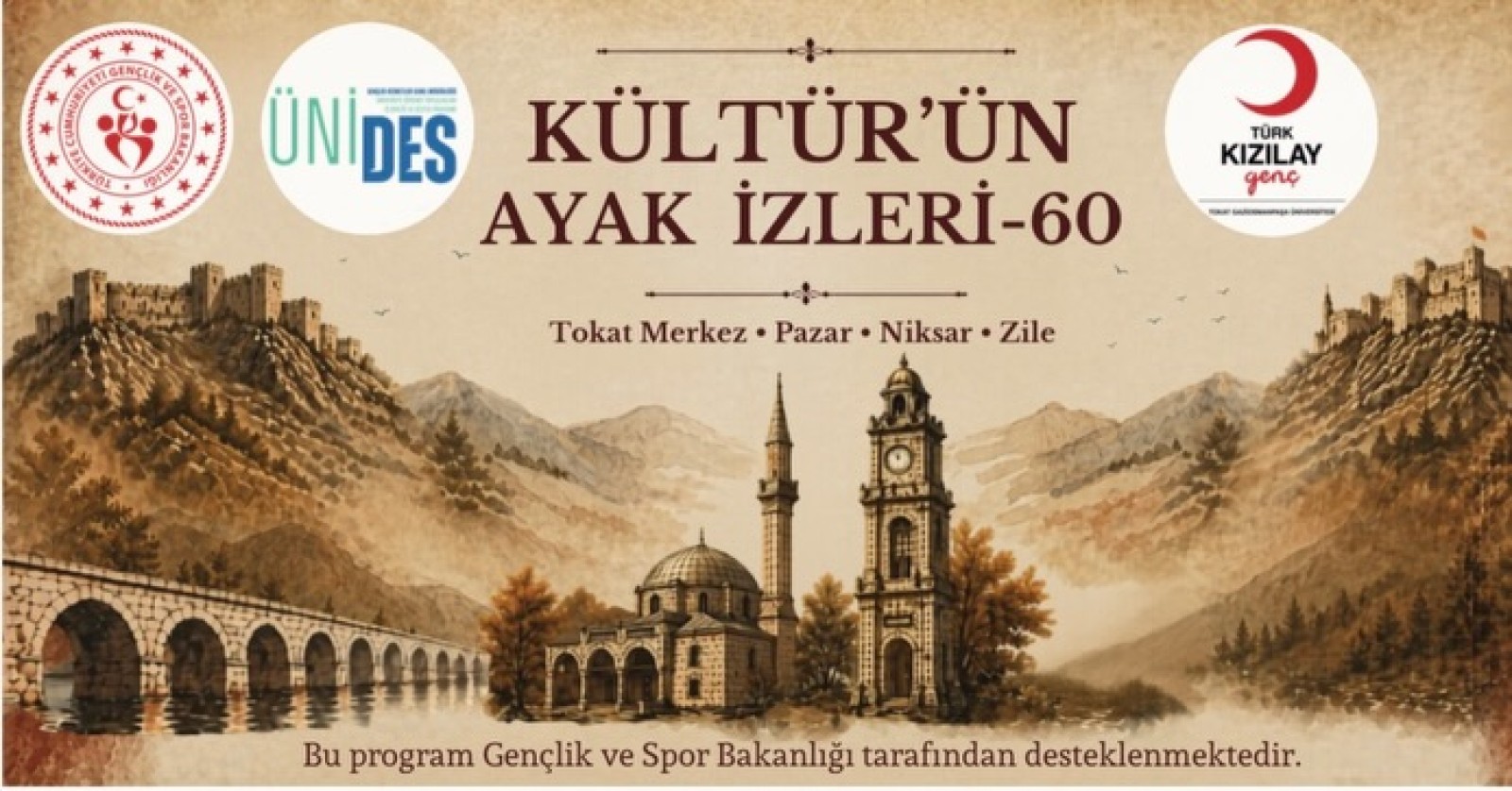 “Kültürün Ayak İzleri-60” projesi