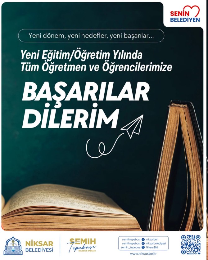 Yeni bir eğitim-öğretim yılına; yeni umutlar, yeni hedefler ve yeni ba...